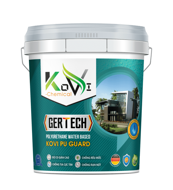Chống thấm PU gốc nước Kovi PU Guard 4 Chong Tham Goc Nuoc Kovi Pu Guard