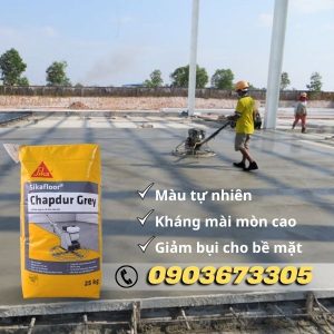 Chất Tăng Cứng Sàn Sika Chapdur Grey