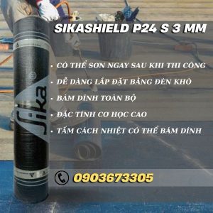 Màng Khò Chống Thấm SikaShield P24 S 3 mm
