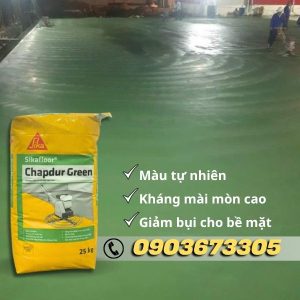 Tăng Cứng Sàn  Sikafloor Chapdur Green