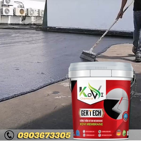 Chống Thấm Bitum Kovi Membrane Thùng 17 Kg 11 Bitum Chống Thấm Kovi Membrane