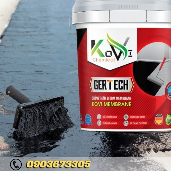 Chống Thấm Bitum Kovi Membrane Thùng 17 Kg 10 Chống Thấm Bitum Kovi Membrane