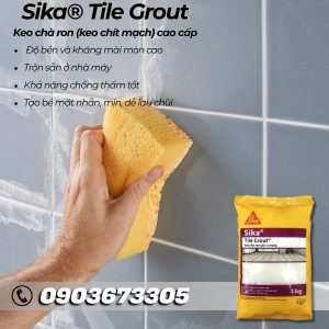 Keo Chà Ron Sika Tile Grout