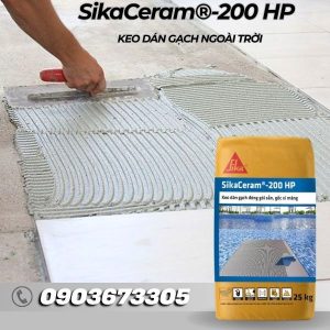 Keo Dán Gạch Ngoài Trời Sika Ceram 200HP