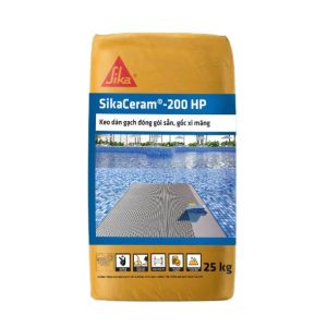 Keo Dán Gạch Ngoài Trời SikaCeram 200 HP  25kg Xám