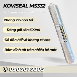 Keo Trám Vết Nứt Gốc PU Koviseal MS332