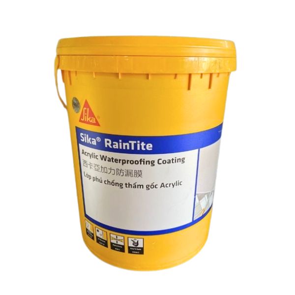 Sika Raintite Chống Thấm Tường Gốc Acrylic