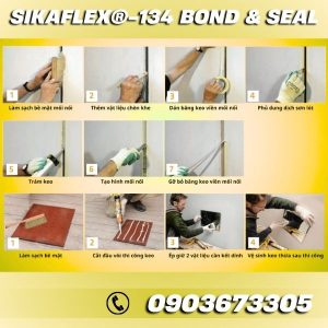 Sikaflex 134 Bond & Seal Trám Khe PU 7 Sikaflex 134 Bond & Seal