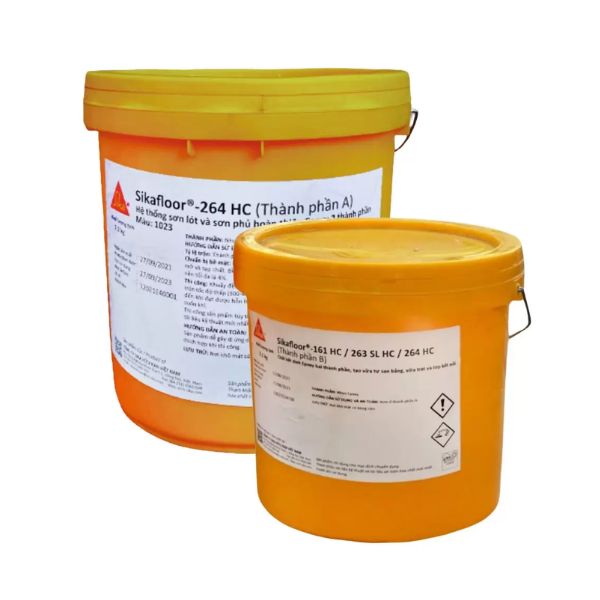 Sikafloor 264 HC Sơn Phủ Sàn Epoxy Bộ 10Kg 3 Sikafloor 264 HC Sơn Phủ Sàn Epoxy Bộ 10Kg