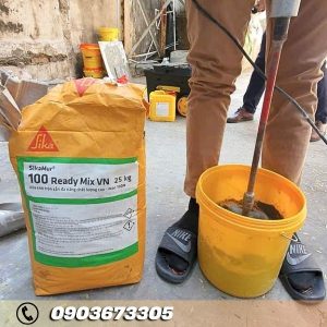 Vữa Khô Trộn Sẵn SikaMur 100 Ready Mix