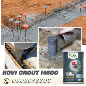 Vữa Không Co Ngót Kovi Grout Max 600 7 Vữa Không Co Ngót Kovi Grout Max 600