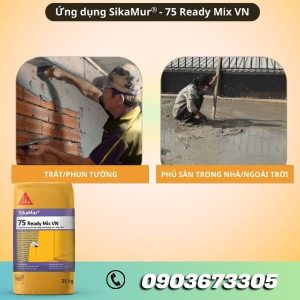 Vữa Trộn Sẵn Sikamur 75 Ready Mix