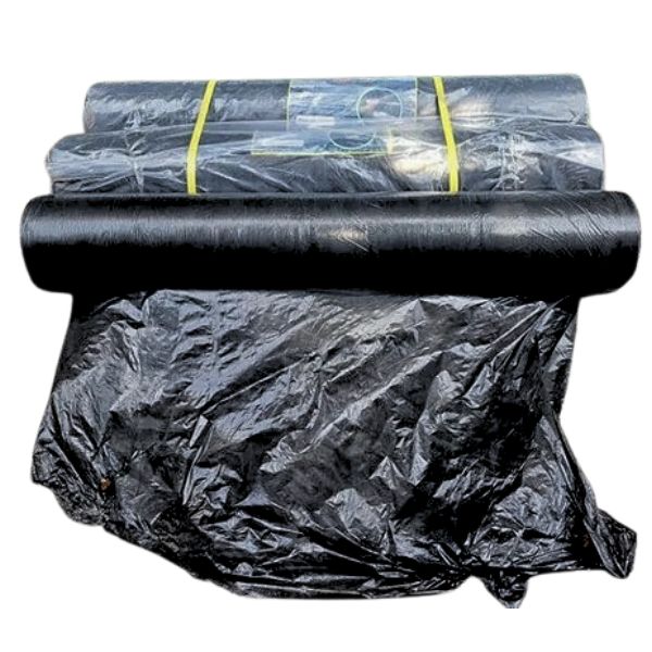 Bạt Trải Sàn Đen 2 X 400m Cuộn Dày 14mic