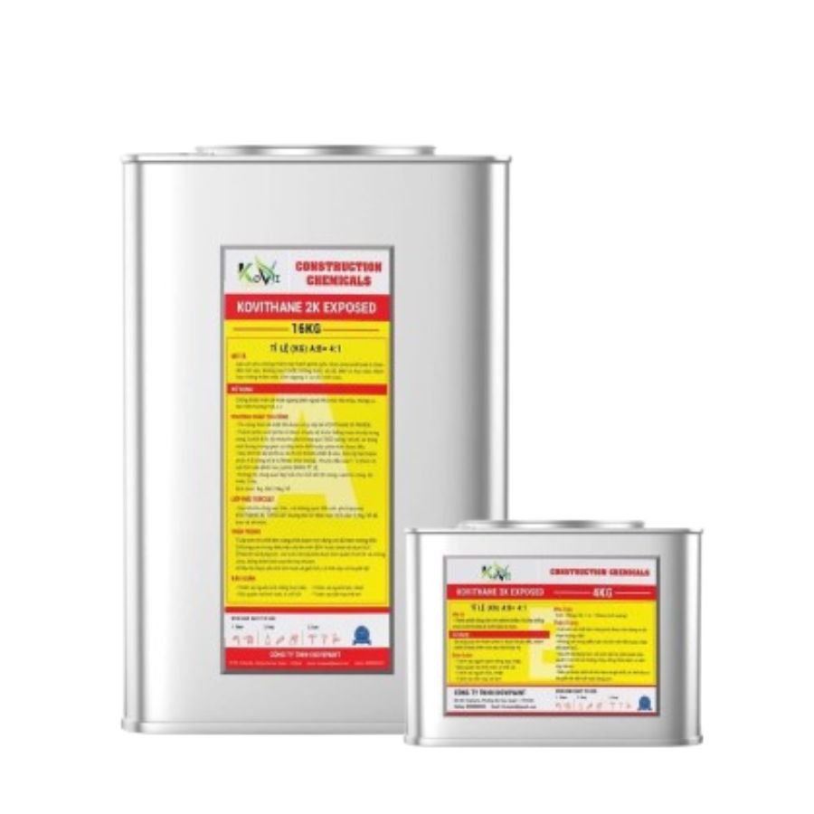 Chống Thấm Lộ Thiên Gốc PU Kovithane 2K Exposed
