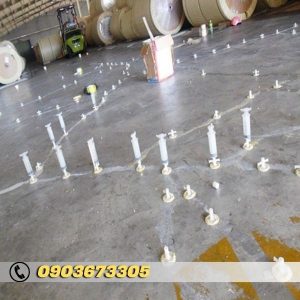 Xy Lanh Bơm Keo Epoxy Xử Lý Vết Nứt Bê Tông